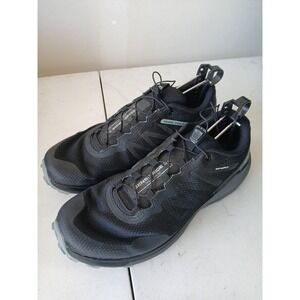Salomon sensifit mens shoes size 10 black trail fitness outdoors ortholite